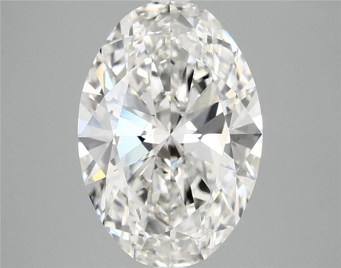 3.95 Carat · OVAL · F · VVS2 · IGI · Excellent Cut