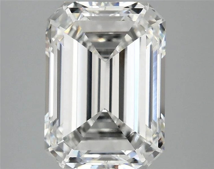 5.01 Carat · EMERALD · F · VVS2 · IGI · Excellent Cut