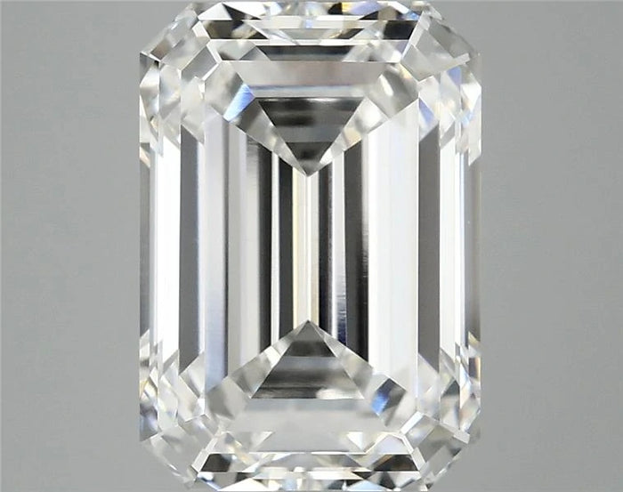 5.06 Carat · EMERALD · F · VVS2 · IGI · Excellent Cut