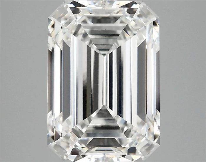 5.08 Carat · EMERALD · F · VVS2 · IGI · Excellent Cut