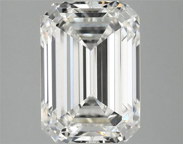 3.85 Carat · EMERALD · F · VS1 · IGI · Excellent Cut