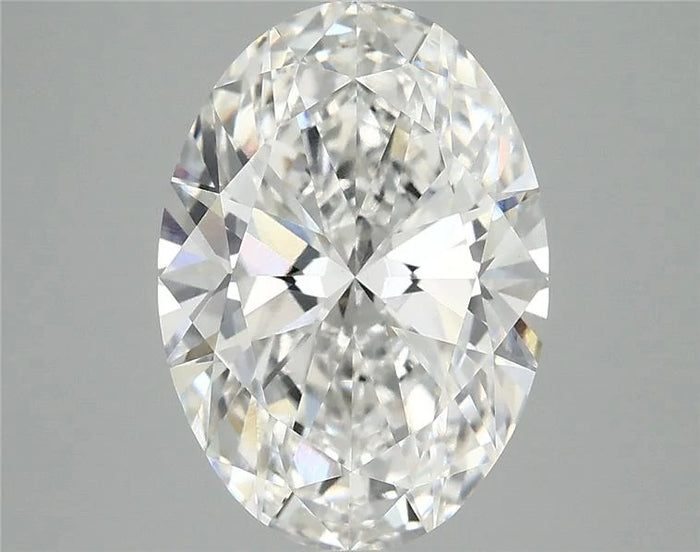3.95 Carat · OVAL · F · VVS2 · IGI · Excellent Cut
