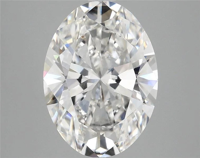 3.85 Carat · OVAL · F · VVS2 · IGI · Excellent Cut