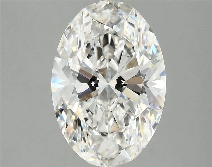 3.85 Carat · OVAL · F · VVS2 · IGI · Excellent Cut