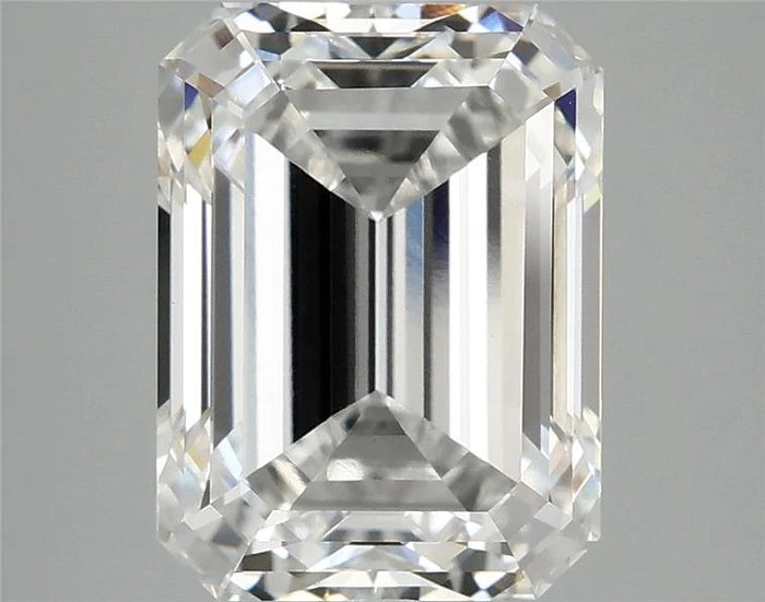 5.04 Carat · EMERALD · F · VS1 · IGI · Excellent Cut