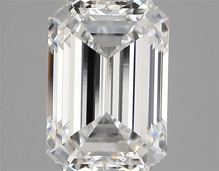 2.85 Carat · EMERALD · E · VVS1 · IGI · Excellent Cut