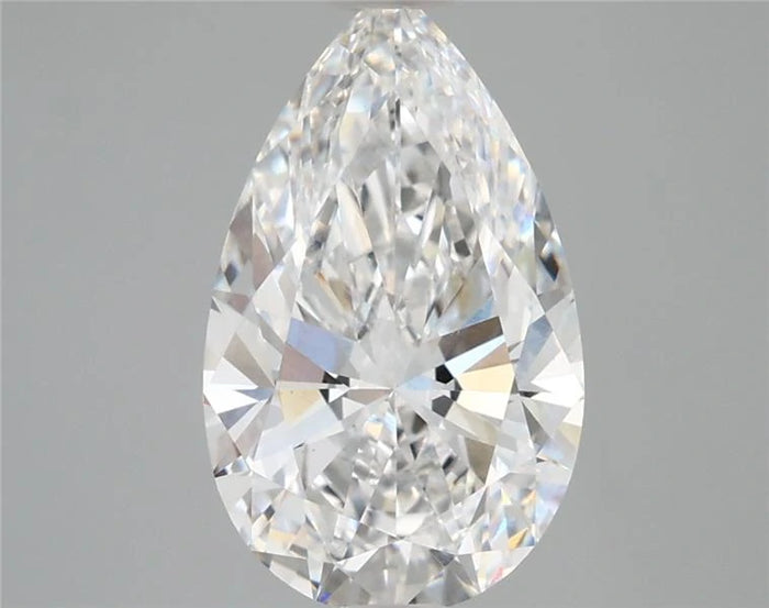 2.96 Carat · PEAR · E · VVS2 · IGI · Excellent Cut