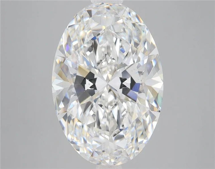 5.78 Carat · OVAL · F · VS2 · GIA · Excellent Cut