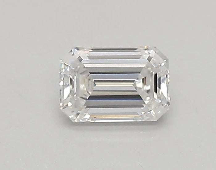 0.37 Carat · EMERALD · D · VVS2 · IGI · Excellent Cut