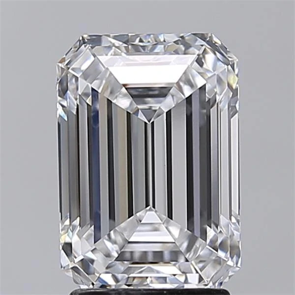 2.69 Carat · EMERALD · D · VVS2 · IGI · Very Good Cut