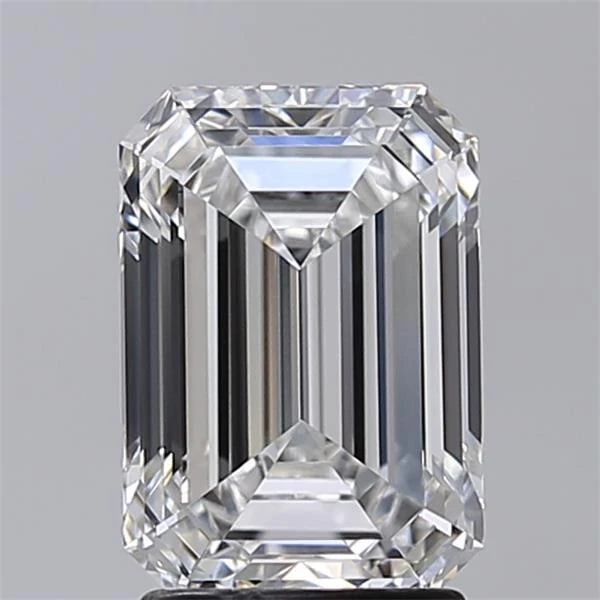 2.51 Carat · EMERALD · F · VVS1 · IGI · Very Good Cut
