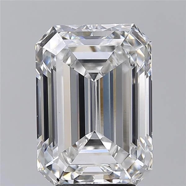 5.01 Carat · EMERALD · F · VS1 · IGI · Very Good Cut