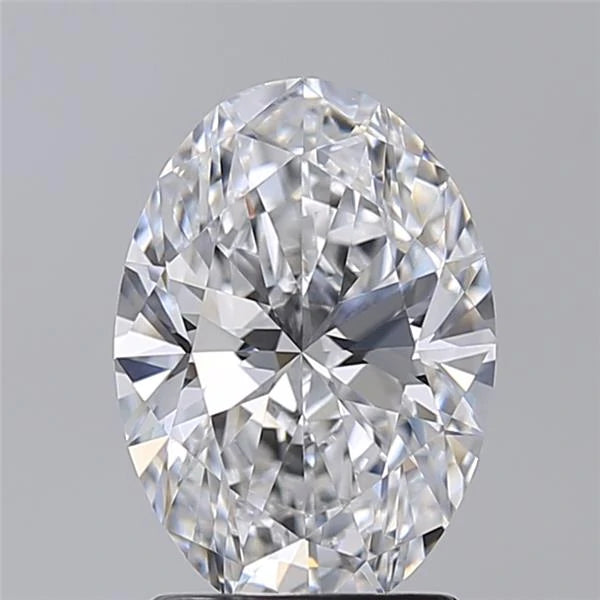 2.01 Carat · OVAL · D · VVS2 · IGI · Excellent Cut