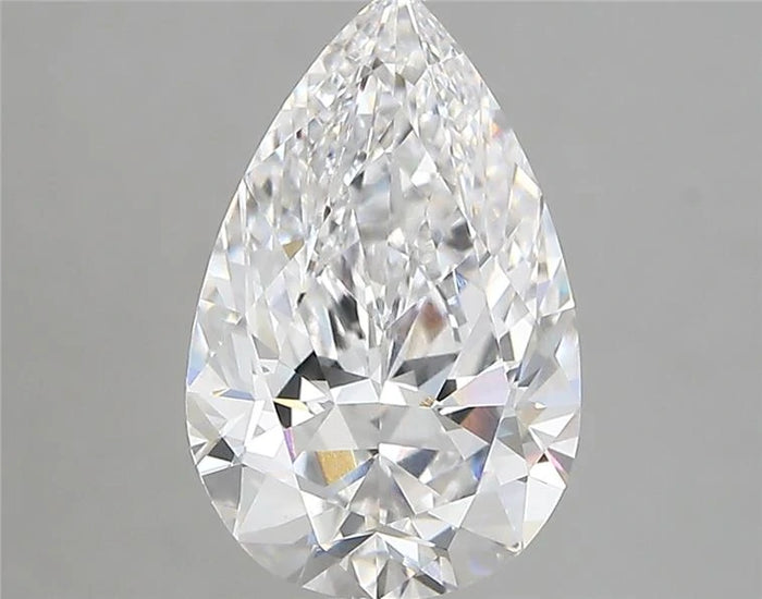 2.68 Carat · PEAR · D · VVS2 · IGI · Excellent Cut
