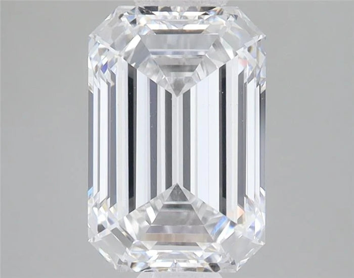 2.58 Carat · EMERALD · D · VVS2 · IGI · Excellent Cut