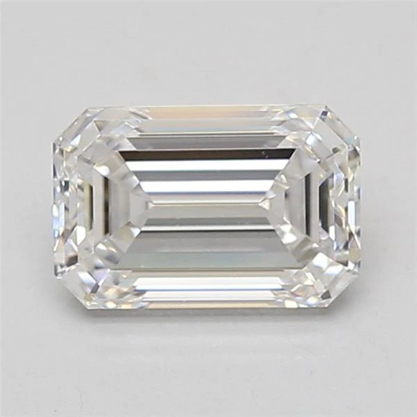 1.72 Carat · EMERALD · D · VVS2 · IGI · Excellent Cut