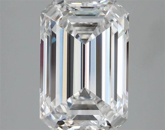 2.85 Carat · EMERALD · D · VVS2 · IGI · Excellent Cut