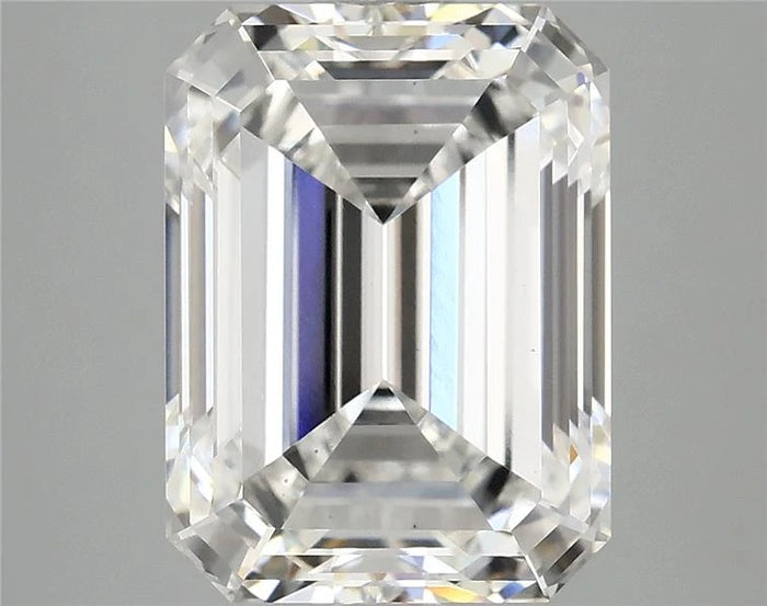 6.43 Carat · EMERALD · F · VS1 · IGI · Excellent Cut