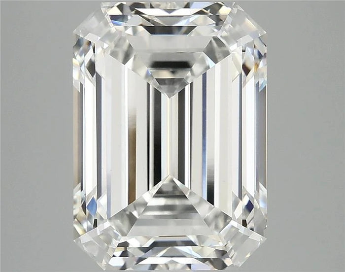 6.34 Carat · EMERALD · F · VVS2 · IGI · Excellent Cut