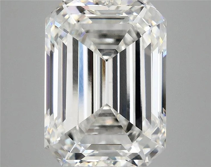 6.97 Carat · EMERALD · F · VS1 · IGI · Excellent Cut