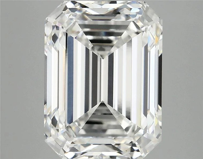 6.37 Carat · EMERALD · F · VVS2 · IGI · Excellent Cut