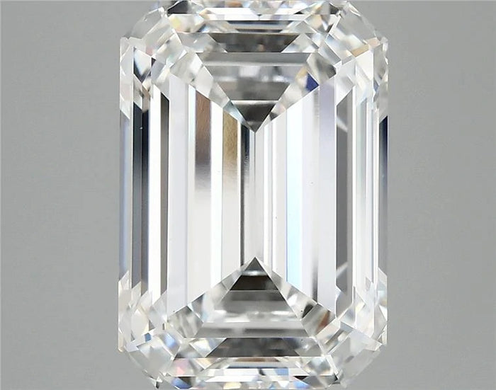 6.38 Carat · EMERALD · F · VS1 · IGI · Excellent Cut