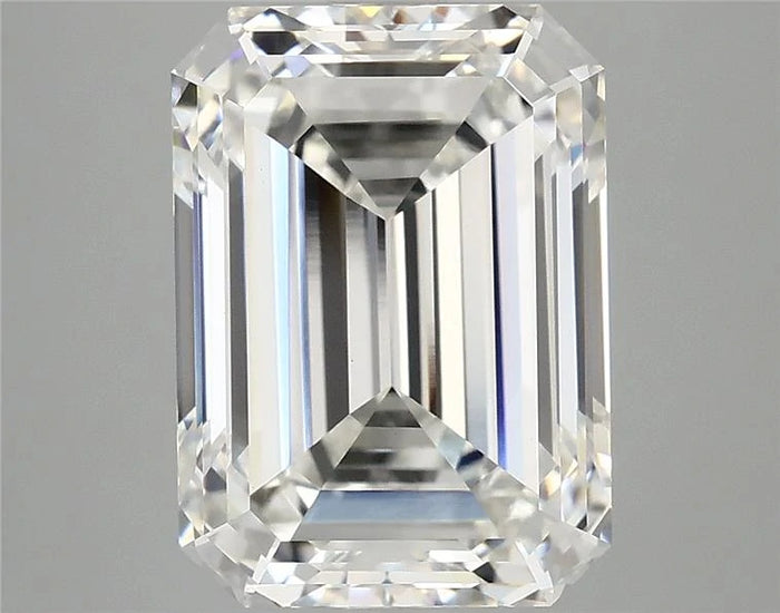 5.35 Carat · EMERALD · F · VVS2 · IGI · Excellent Cut