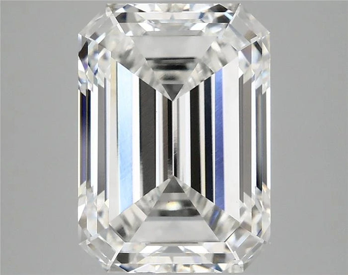 6.47 Carat · EMERALD · F · VVS2 · IGI · Excellent Cut