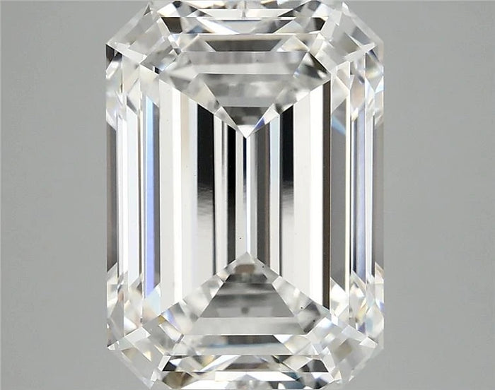 6.42 Carat · EMERALD · F · VS1 · IGI · Excellent Cut