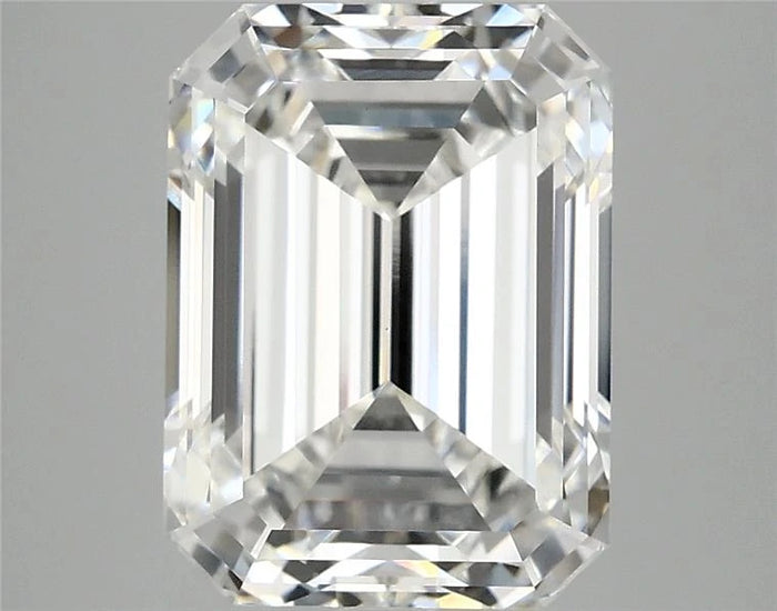 5.07 Carat · EMERALD · F · VVS2 · IGI · Excellent Cut