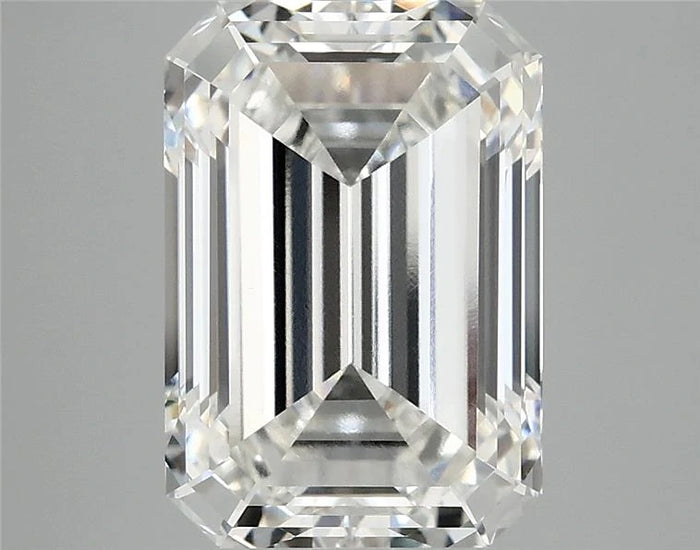 5.04 Carat · EMERALD · F · VS1 · IGI · Excellent Cut