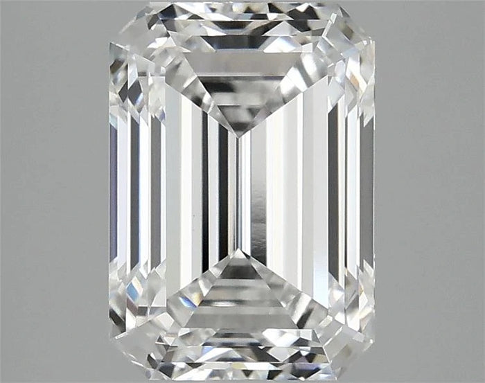 3.01 Carat · EMERALD · D · VVS2 · IGI · Excellent Cut