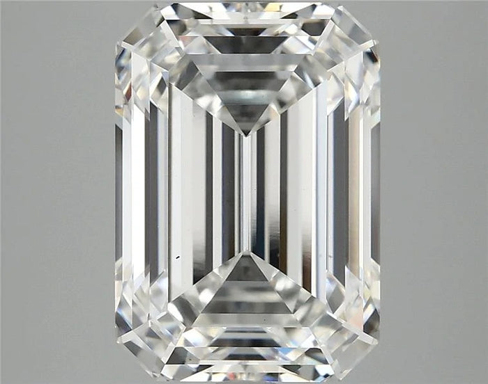 6.05 Carat · EMERALD · E · VS1 · IGI · Excellent Cut