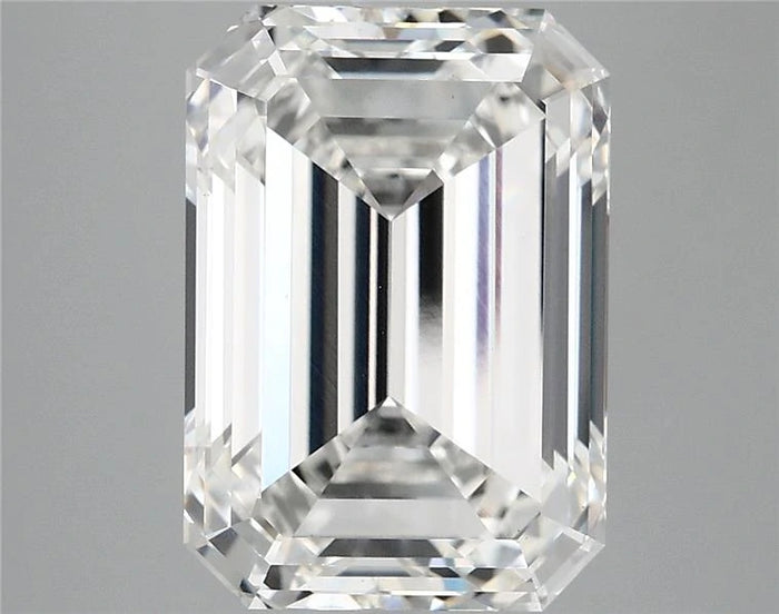 6.36 Carat · EMERALD · F · VS1 · IGI · Excellent Cut