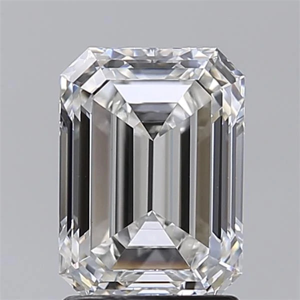 2.02 Carat · EMERALD · F · VVS2 · IGI · Very Good Cut