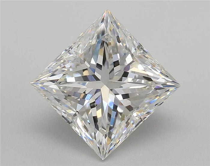 5.01 Carat · PRINCESS · F · VVS2 · IGI · Excellent Cut