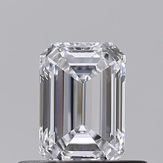 0.52 Carat · EMERALD · D · VVS2 · IGI · Excellent Cut