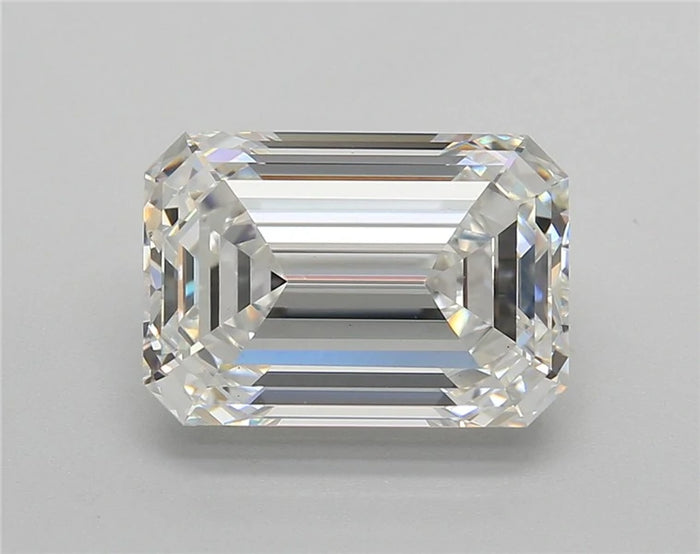 5.02 Carat · EMERALD · F · VVS2 · IGI · Excellent Cut
