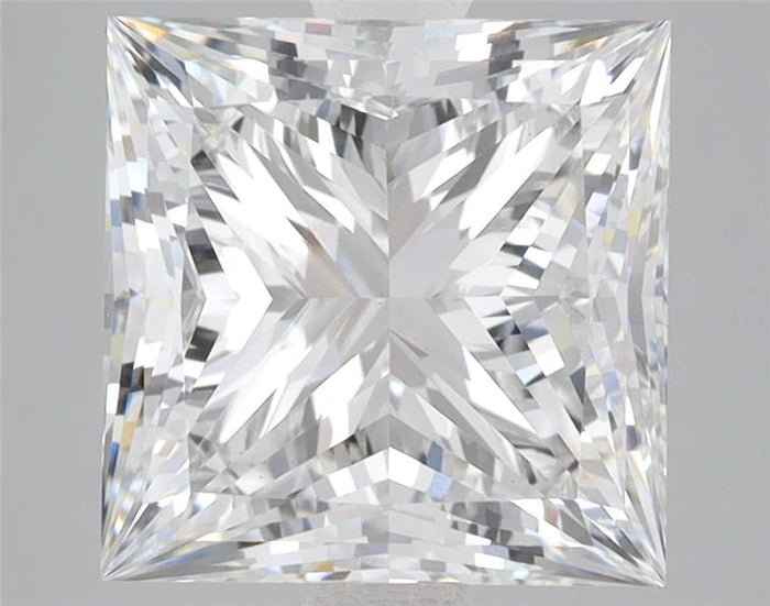 4.96 Carat · PRINCESS · E · VVS2 · IGI · Excellent Cut