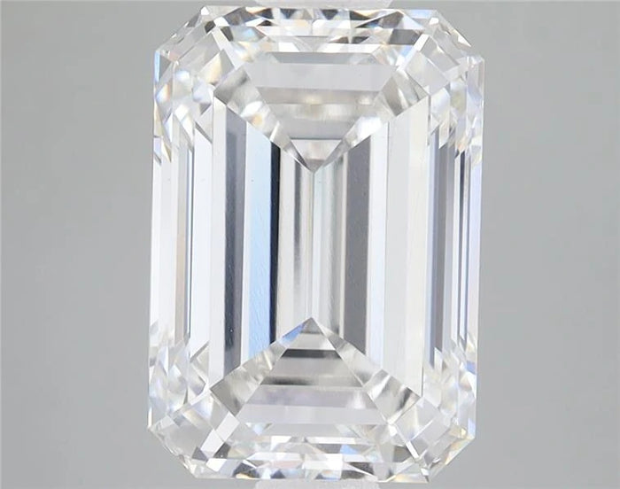 5.04 Carat · EMERALD · F · VS1 · IGI · Excellent Cut
