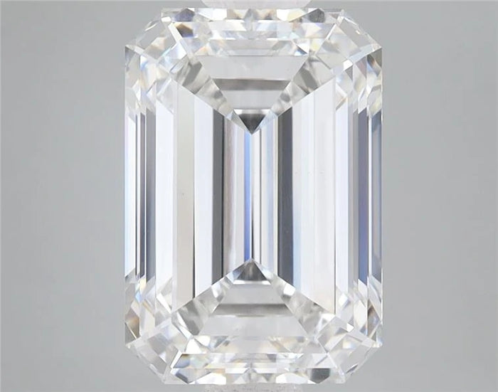5.28 Carat · EMERALD · F · VVS2 · IGI · Excellent Cut