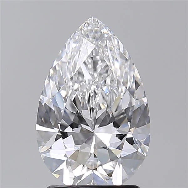 2.02 Carat · PEAR · D · VVS2 · IGI · Excellent Cut