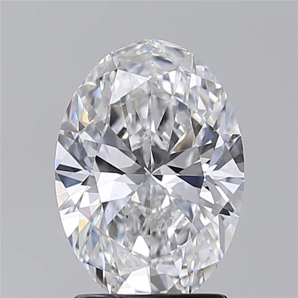 2.03 Carat · OVAL · D · VVS2 · IGI · Excellent Cut