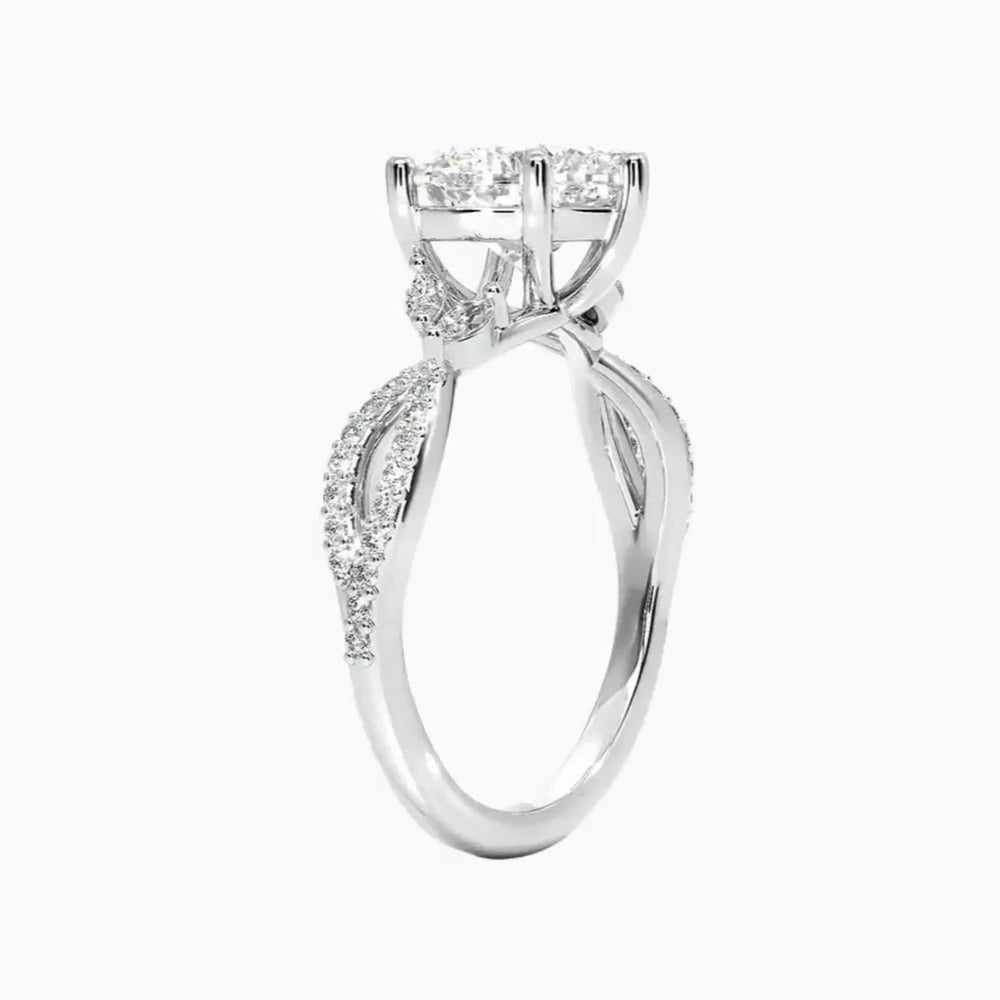 #18K White Gold