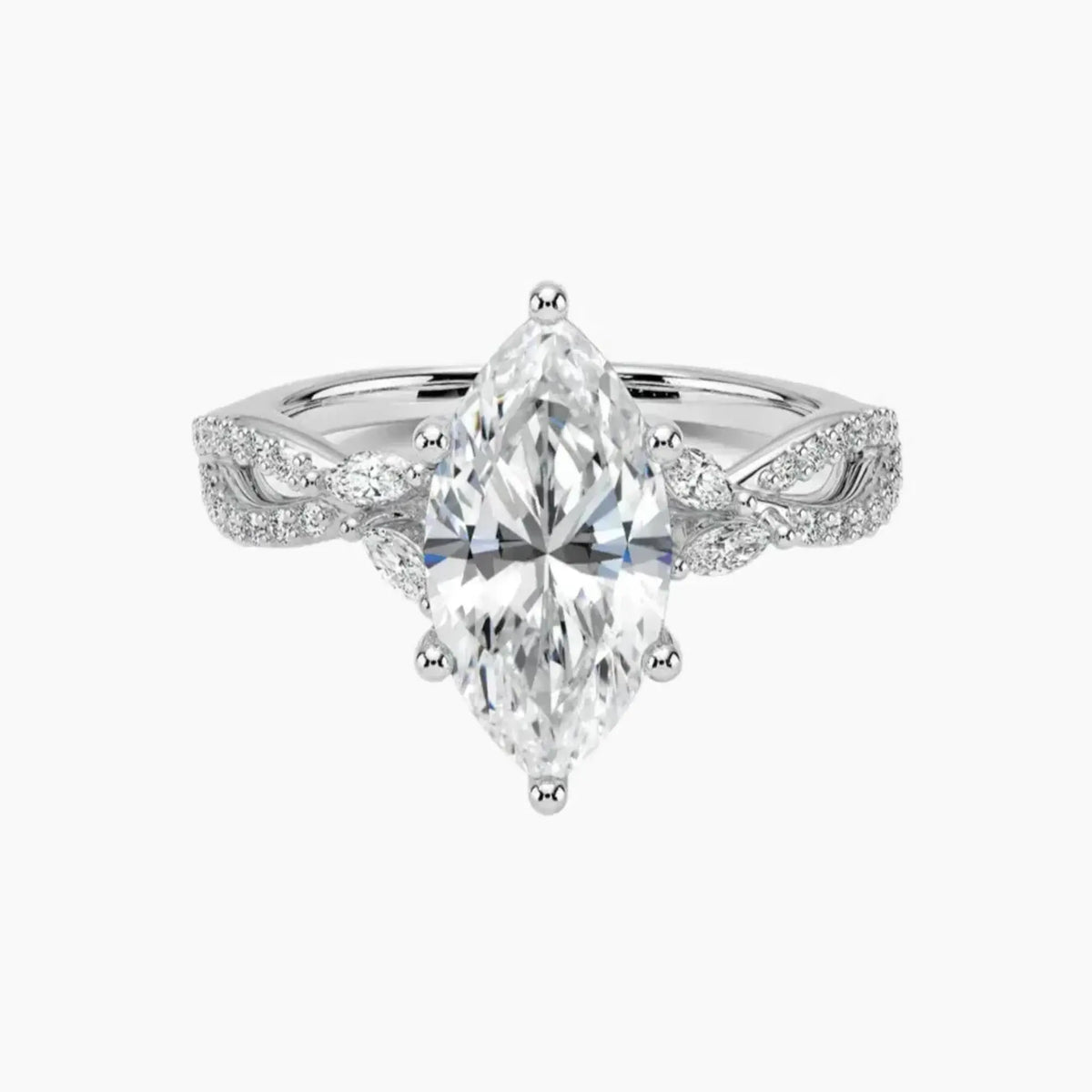 #18K White Gold