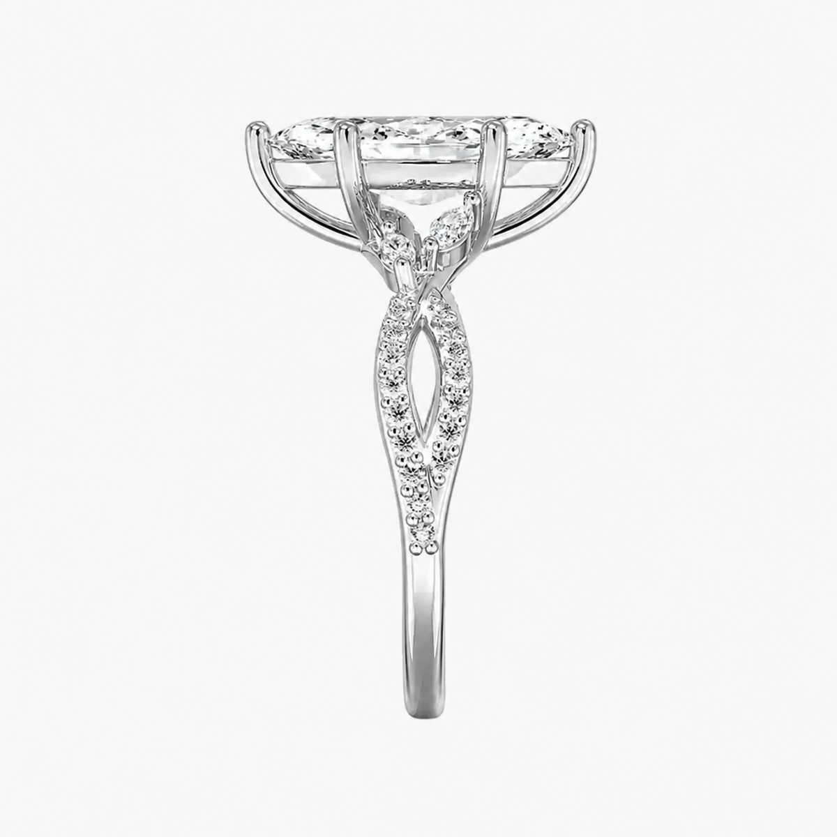 #18K White Gold