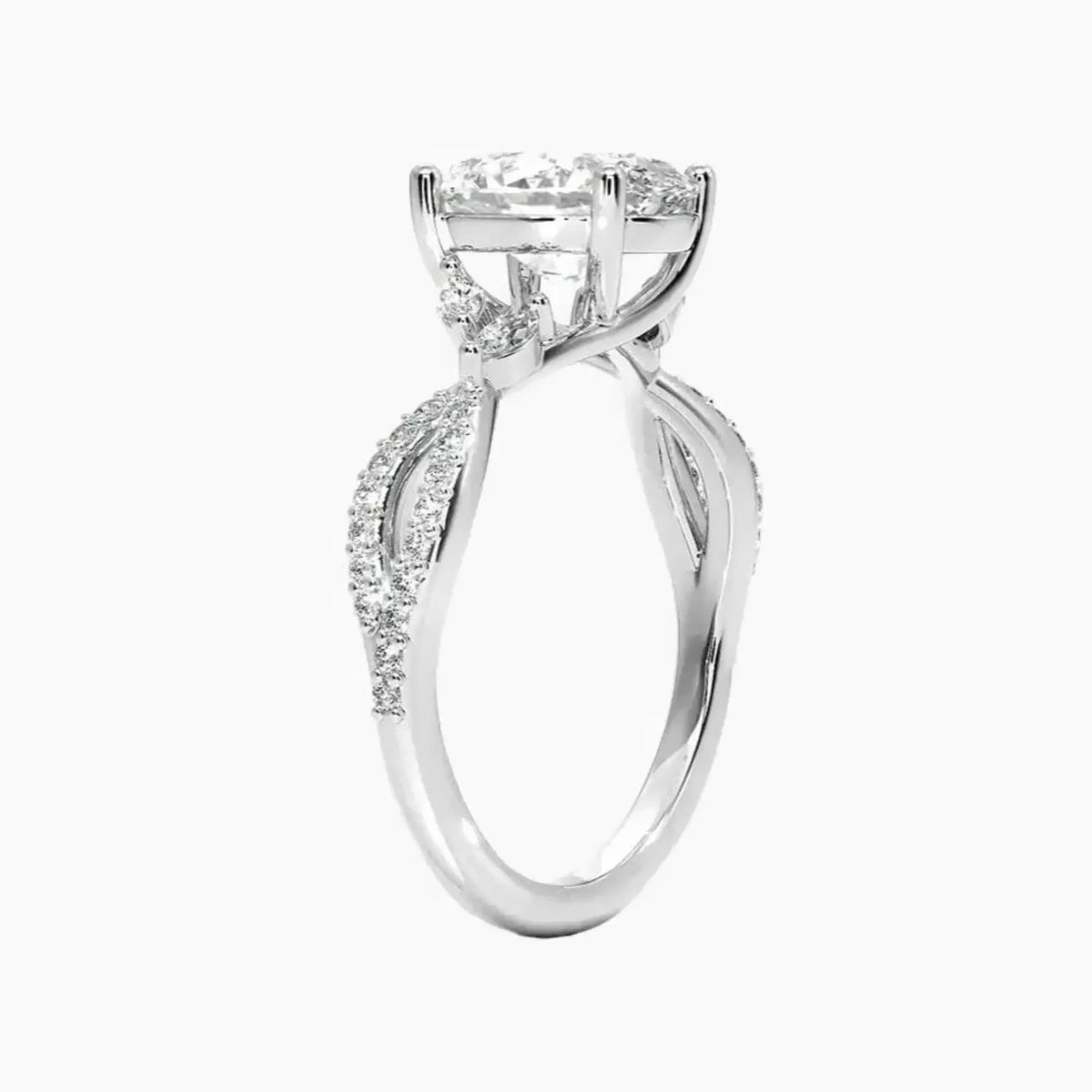 #18K White Gold