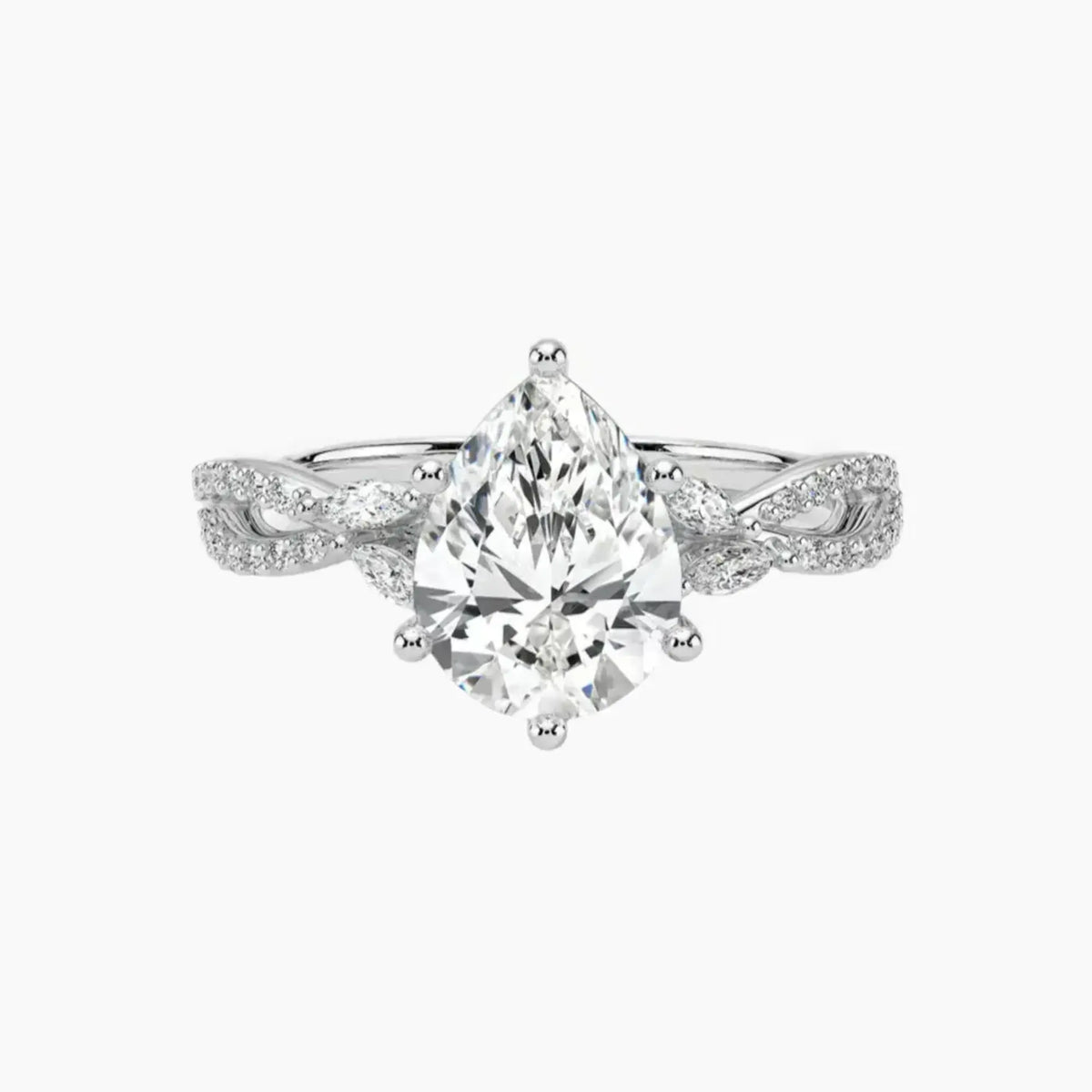 #18K White Gold