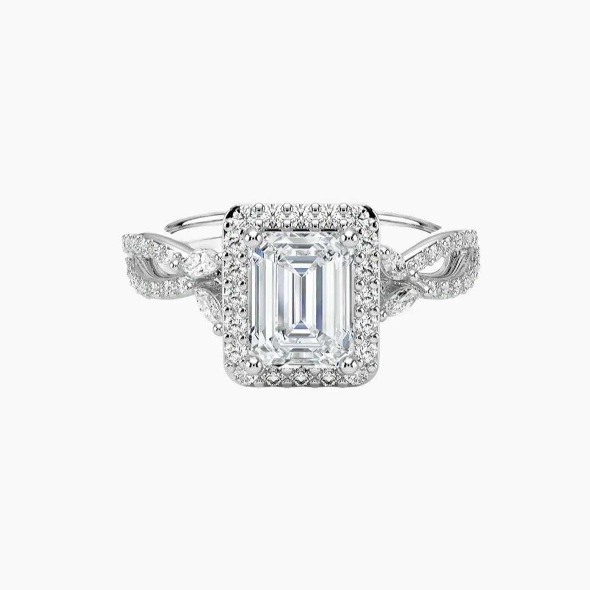 #18K White Gold
