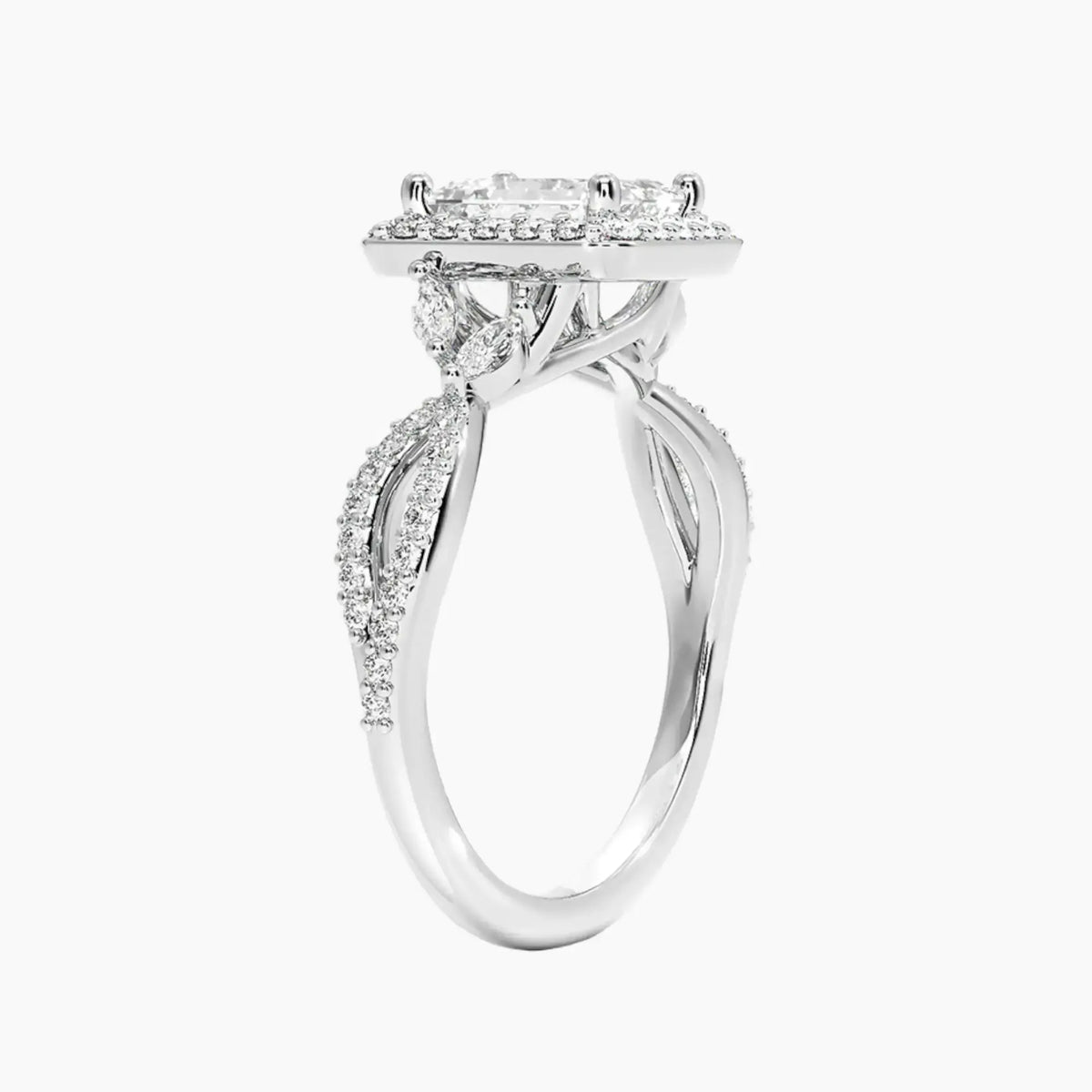 #18K White Gold
